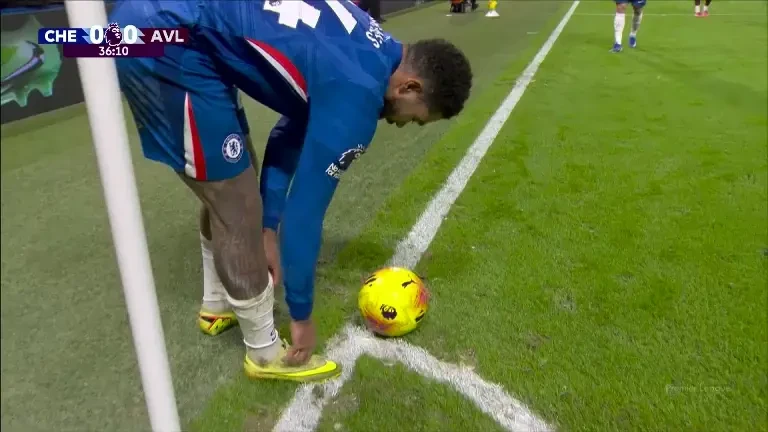 Chelsea deschide scorul cu Aston Villa după o fază fixă confuză (exclusiv pe VOYO, 27.12.2025)